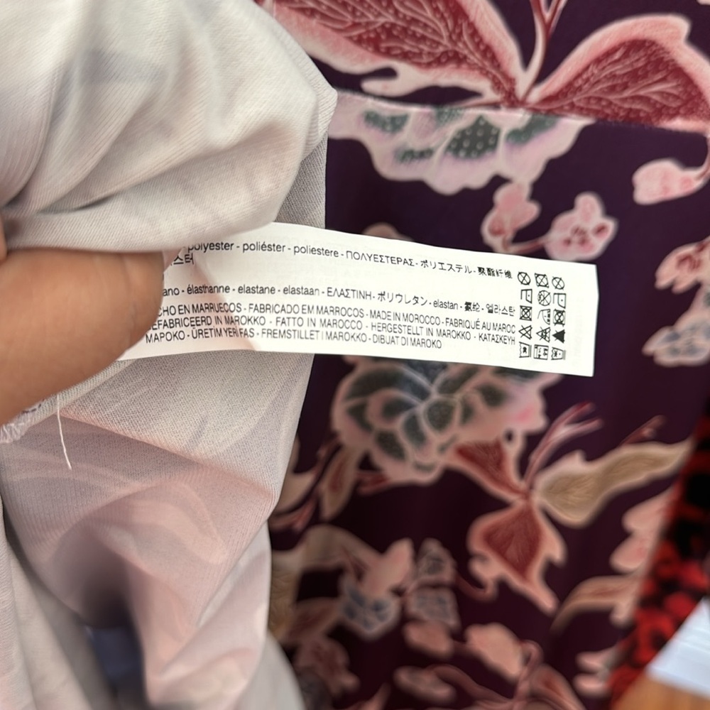 Beautiful NWT Zara Maxi necktie dress - Picture 9 of 9